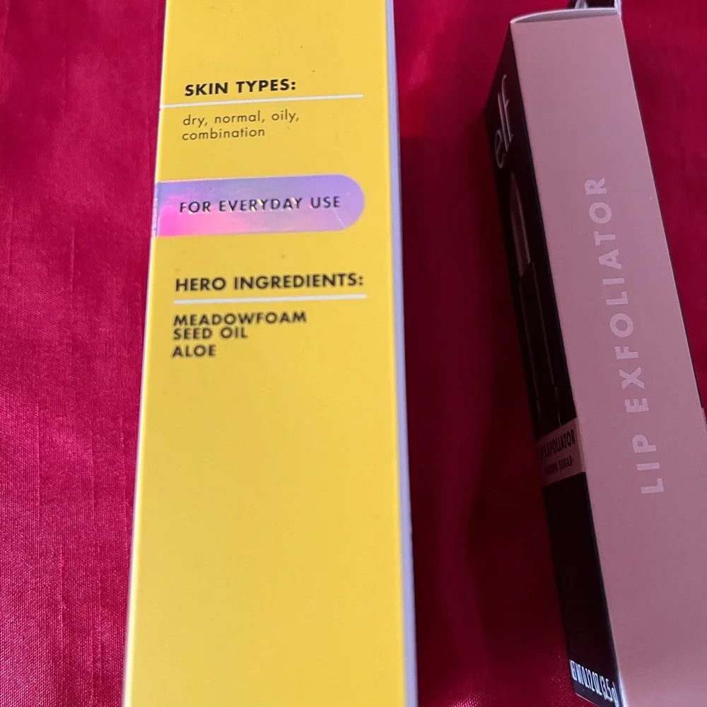e.l.f. Skin & Lip bundle! - Skin Invisible Sunscreen and Lip Exfoliator Set